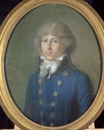 Louis de Saint-Just (1767-94) by French School